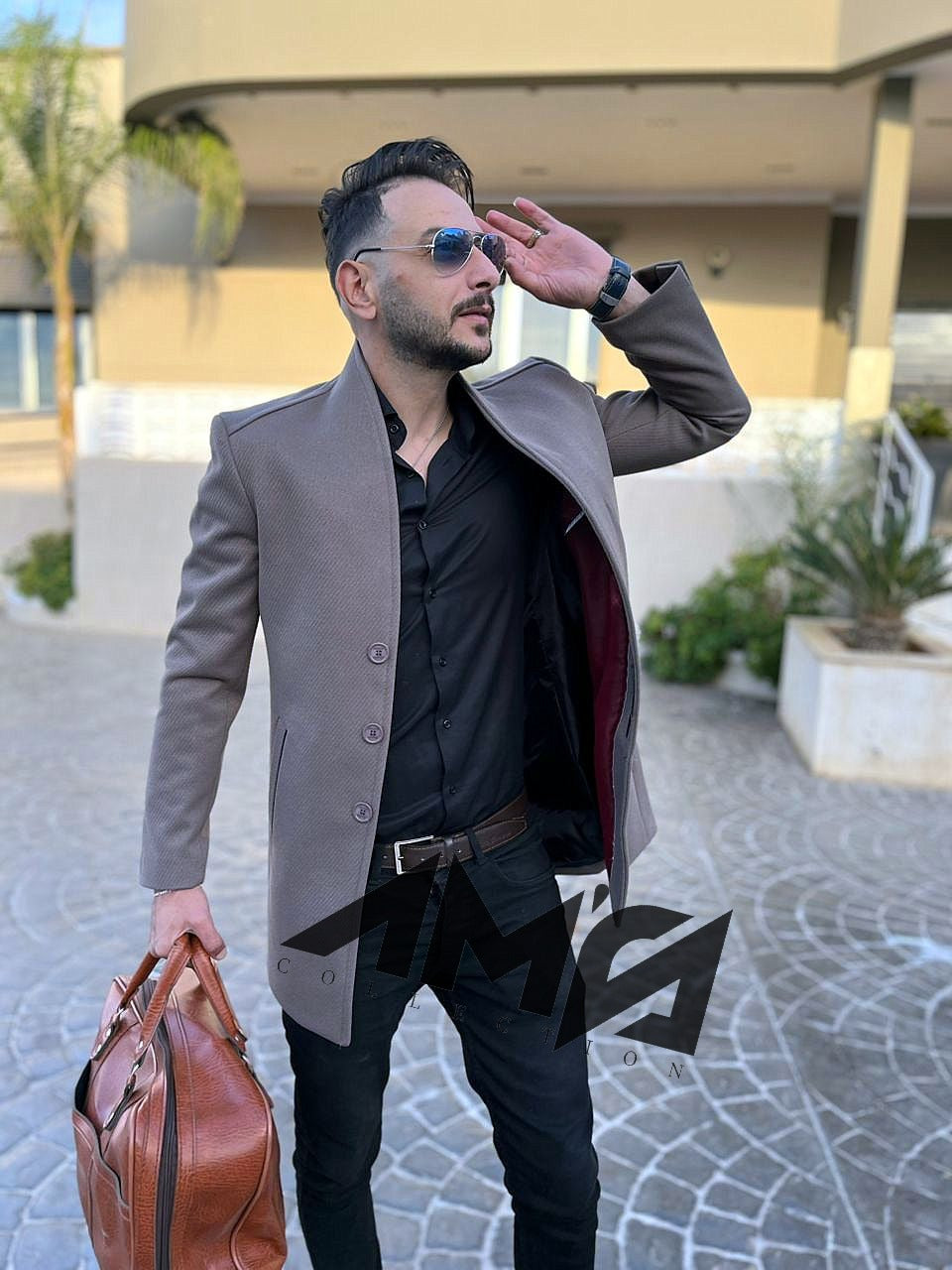 🧥 Col Chal – Manteau Cachemire  Zara